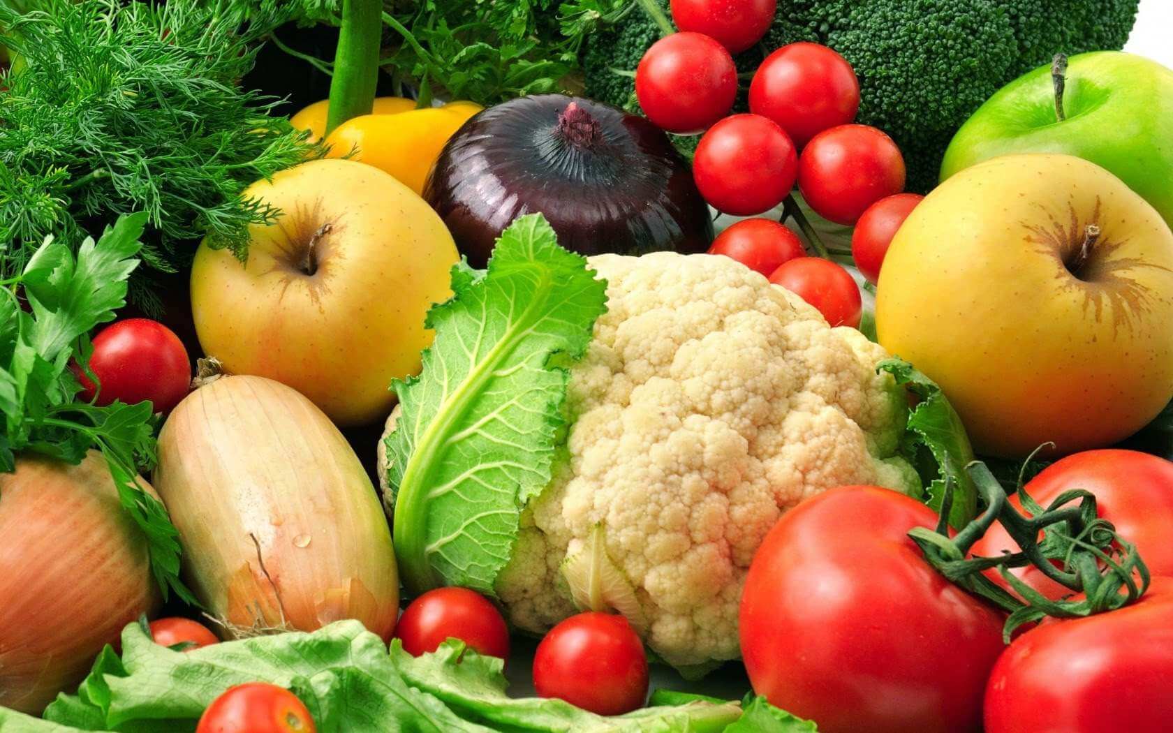 Fresh fruit and vegetables provisions