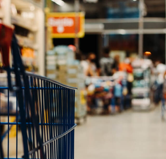 Warehouse storage aisle